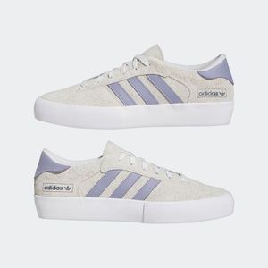 Adidas Matchbreak Super Silver Violet HQ6321 Suede Casual Skateboarding Sneakers